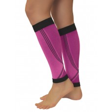 Гольфы для бега Тонус Эласт 1 класс компрессии 1 рост (158-170) арт 0408-01 Aktiv, цвет розово-черный