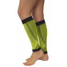 Гольфы для бега Тонус Эласт 1 класс компрессии 1 рост (158-170) арт 0408-01 Aktiv, цвет желто-черный