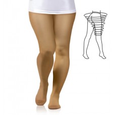 Компрессионные колготки Тонус Эласт для женщин с увеличенным объемом бедер 2 класса компрессии 1 рост арт.0404 LUX MAX, цвет черный