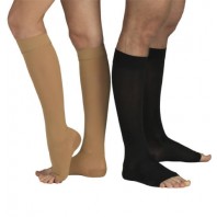 Гольфы без мыска Тонус Эласт 1 класс компрессии 1 рост (158-170) арт 0408, цвет черный