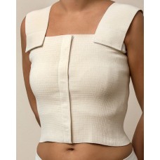 Майка компрессионная постмастэктомическая МКП-УНГА С-324 Б (без вырезов) с лямками