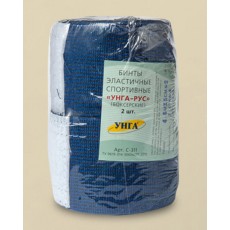 Бинт для спортивных единоборств «боксерский» УНГА-РУС С-311 3,5мХ5см, цвет черный