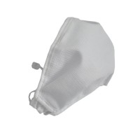 Маска медицинская из комбинированных материалов "Эласма" с фиксацией на лице с помощью тесьмы-завязки с фиксатором вокруг головы арт. С-901