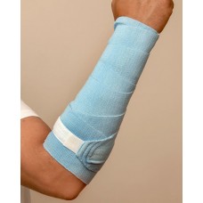 Бинт эластичный спортивный с застежкой велкро УНГА-РУС С-300 2мХ8см, цвет красный