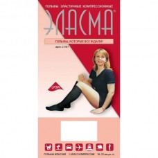 Компрессионные гольфы "ЭЛАСМА" женские C-501, цвет черный
