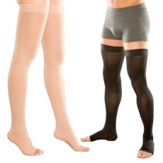 Компрессионные чулки Venoteks Classic 3 класс компрессии с открытым мыском арт.3C213, цвет черный