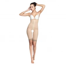 Бандаж женский компрессионный с высоким поясом и усилением в области живота Elestra арт. 301, цвет бежевый