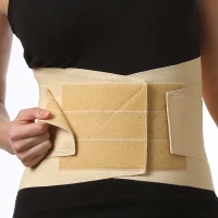 Бандаж с ребрами жесткости поясничный Тонус Эласт арт. 0012-01, цвет бежевый