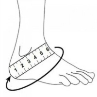 Как подобрать размер голеностопа
