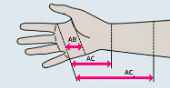 Инструкция по подбору размера компрессионных перчаток mediven esprit